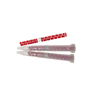 Dynamic mixing tube with metal sensing elements